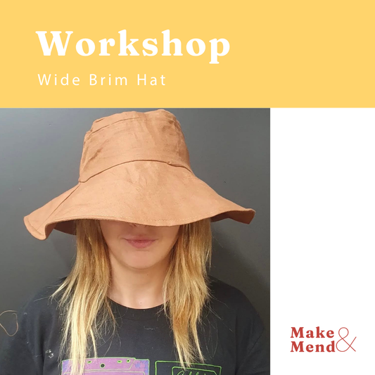 Sew a Wide Brim Hat